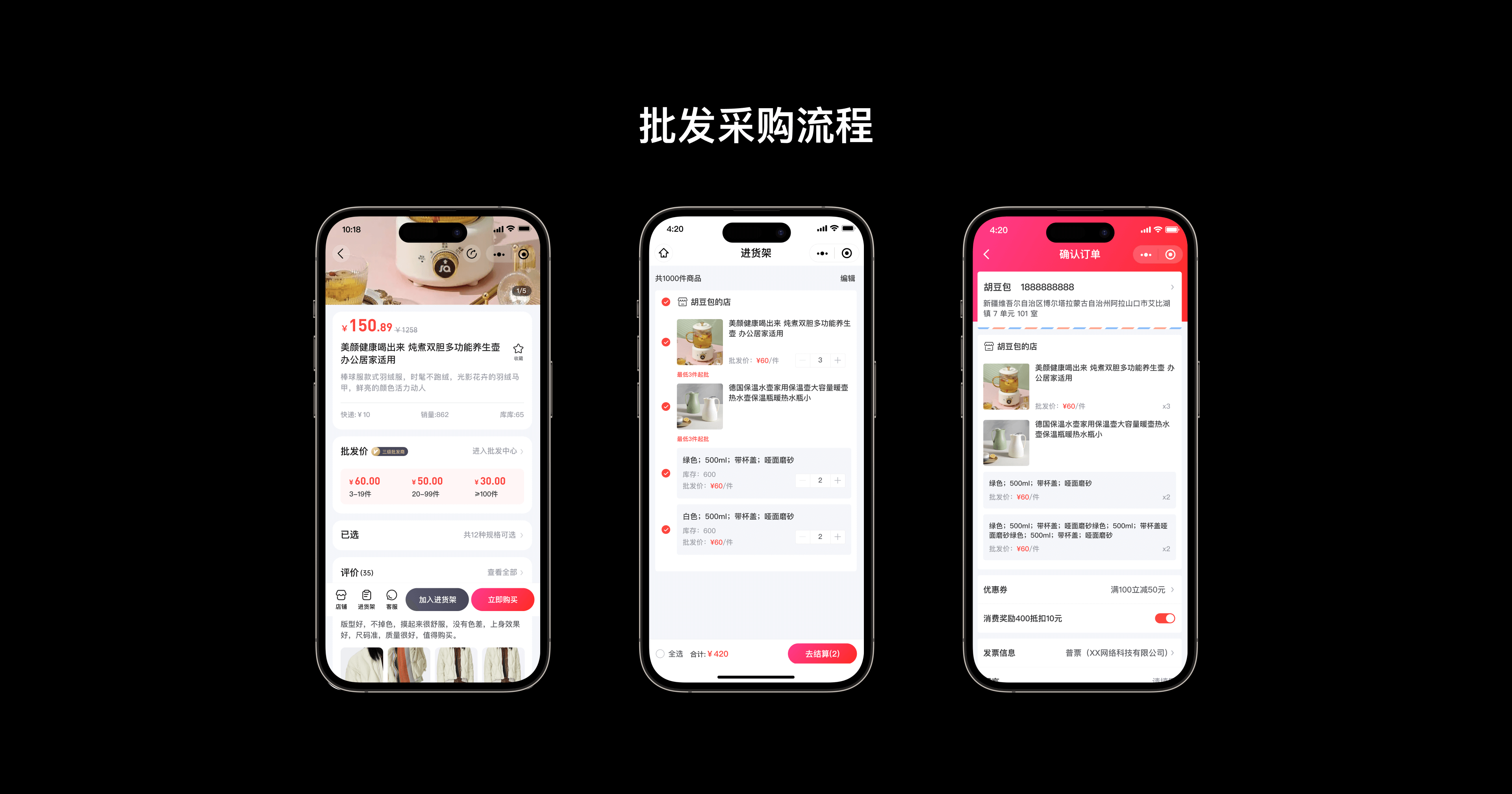 批发采购流程
